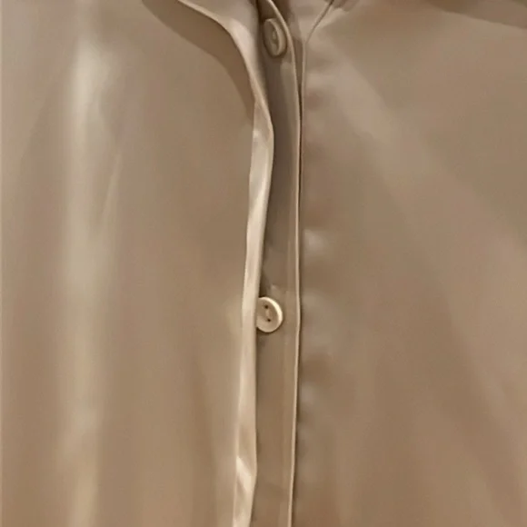 RACHEL ZOE BRAND NEW,NO TAGS JUST ATTACHED EXTRA BUTTON  LONG SLEEVE BlOUSE SZ.M - Picture 11 of 16